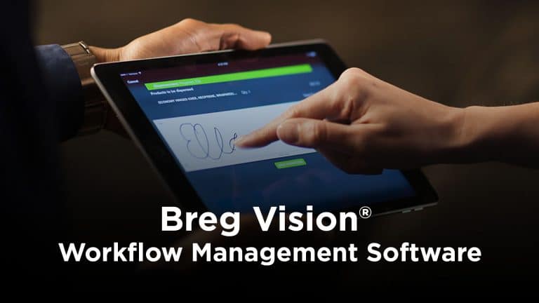 Breg Vision Workflow Management Software