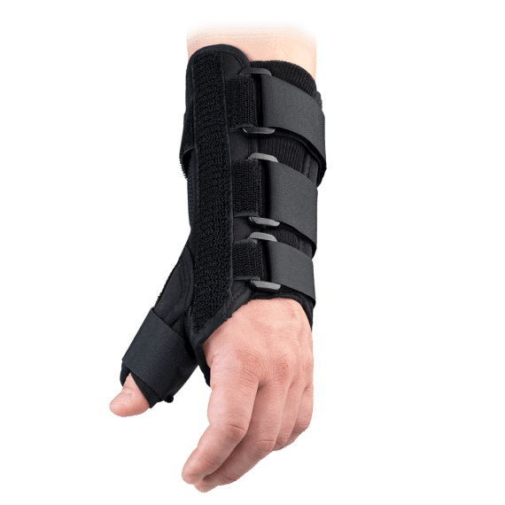 Classic Wrist Brace with Thumb Spica – Breg, Inc.