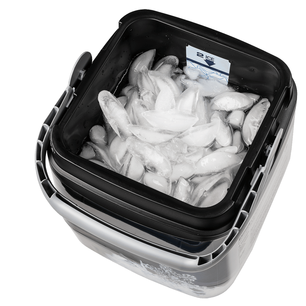 Breg Polar Care Wave inside water and ice